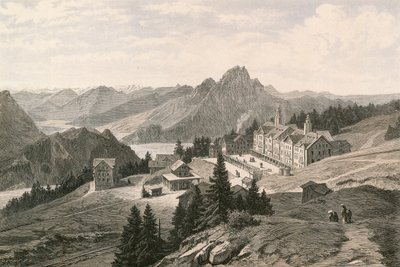 Rigi-Kaltbad, patrząc w kierunku góry Pilatus autorstwa Swiss School