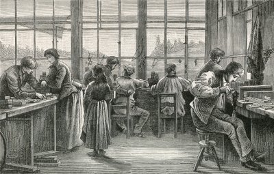 Warsztaty zegarmistrzowskie w La Chaux de Fonds autorstwa Swiss School