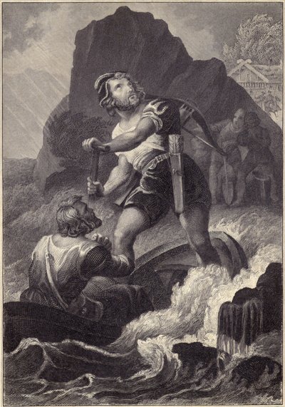 William Tell w łodzi autorstwa Swiss School