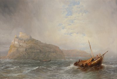 Burza nad Lemnos w Grecji autorstwa Sydney Herbert