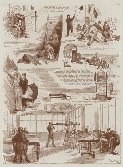 Tydzień wyścigu Cowes autorstwa Sydney Prior Hall