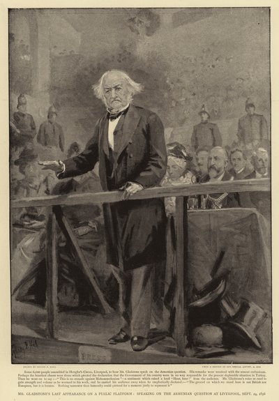 Ostatnie wystąpienie pana Gladstone