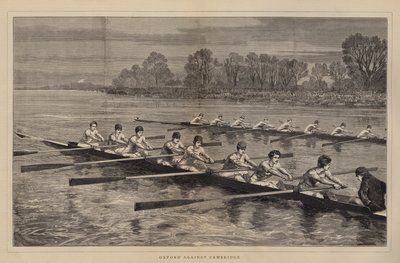 Oxford kontra Cambridge autorstwa Sydney Prior Hall
