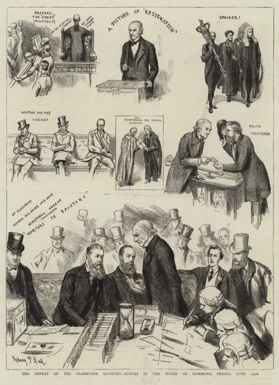 Klęska ministerstwa Gladstone