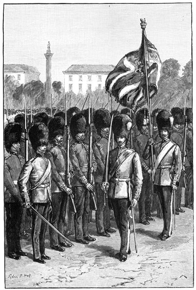 Trooping the Color w urodziny królowej, St James