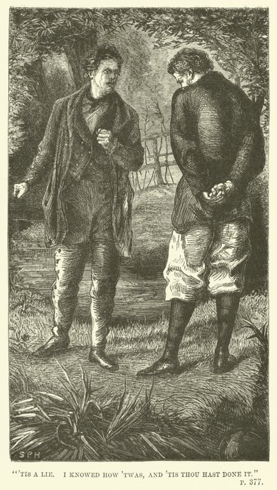Ilustracja do Toma Browna w Oksfordzie autorstwa Thomasa Hughes autorstwa Sydney Prior after Hall