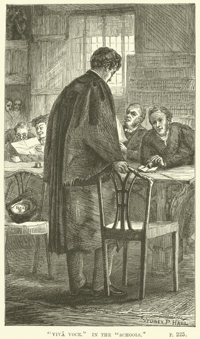 Ilustracja do Toma Browna w Oksfordzie autorstwa Thomasa Hughes autorstwa Sydney Prior after Hall