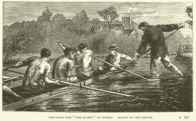 Ilustracja do Toma Browna w Oksfordzie autorstwa Thomasa Hughes autorstwa Sydney Prior after Hall