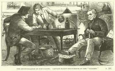 Ilustracja do Toma Browna w Oksfordzie autorstwa Thomasa Hughes autorstwa Sydney Prior after Hall
