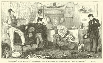 Ilustracja do Toma Browna w Oksfordzie autorstwa Thomasa Hughes autorstwa Sydney Prior after Hall