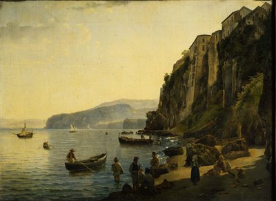 Mały port w Sorrento, 1826. autorstwa Sylvester Feodosiyevich Shchedrin