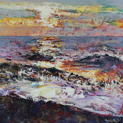 Breaking Dawn, 2021 (olej na płótnie) autorstwa Sylvia Paul