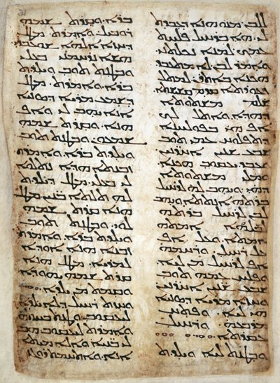 Dodać. 14425, f.31, Strona tekstowa z Pięcioksięgu. (Rodzaju, Wyjścia, Liczb, Powtórzonego Prawa), 464 (welum) autorstwa Syrian Syrian