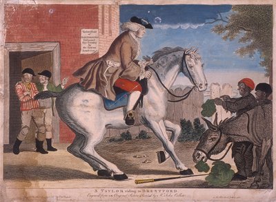 „Taylor jedzie do Brentford”, 1786 autorstwa TS Stayner