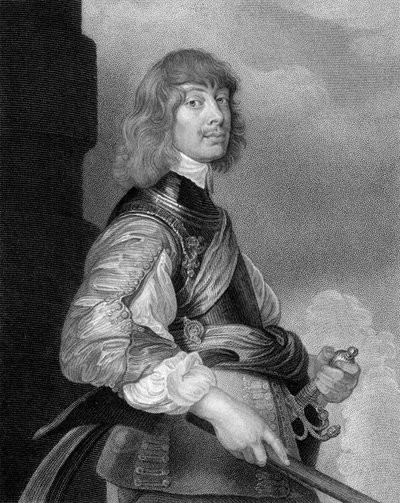 Algernon Percy, 10. hrabia Northumberland 1602-1668, 1824. autorstwa T. A. Dean