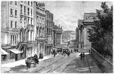 Grafton Street, Dublin, 1900. autorstwa T. Hart