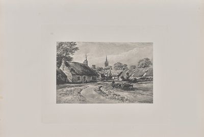 Wioska Govan, 1848 r. autorstwa T. and R. Annan and Sons