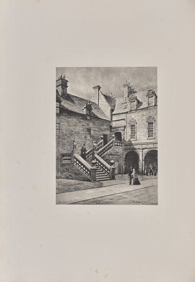 The Outer Court, College autorstwa T. and R. Annan and Sons
