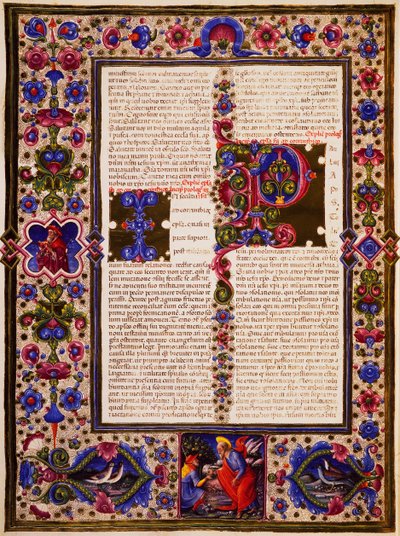 Pierwszy list Pawła do Koryntian, z tomu II Biblii Borso d