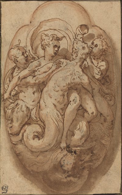 Postacie mitologiczne autorstwa Taddeo Zuccaro