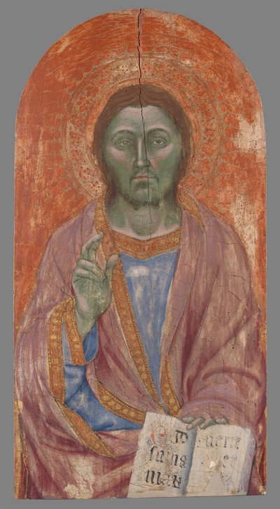 Der segnende Erlöser autorstwa Taddeo di Bartolo