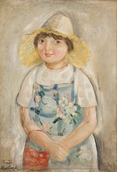 Mała Gioconda autorstwa Tadeusz Makowski