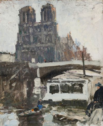 Notre-Dame autorstwa Tadeusz Makowski