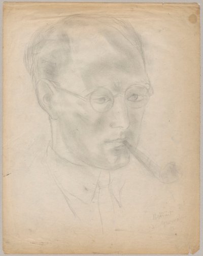 Portret Marcelego Gromeire autorstwa Tadeusz Makowski