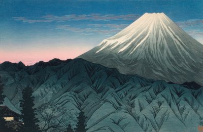 Góra Fuji widziana z Hakone autorstwa Takahashi Hiroaki