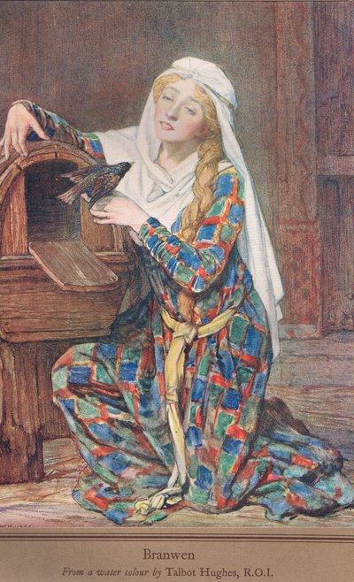 Branwen, ok.1915 autorstwa Talbot Hughes