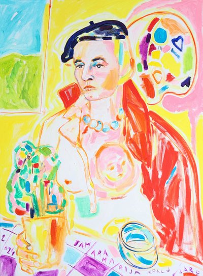 Żywy portret artysty autorstwa Tamara Jare