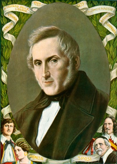 Alessandro Manzoni autorstwa Tancredi Scarpelli