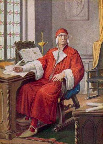 Dante Alighieri autorstwa Tancredi Scarpelli