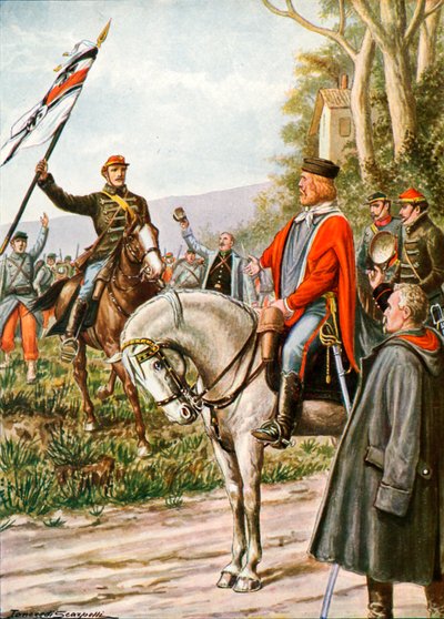 Garibaldi w Dijon autorstwa Tancredi Scarpelli