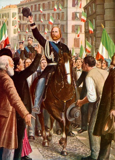Triumfalny marsz Garibaldiego autorstwa Tancredi Scarpelli