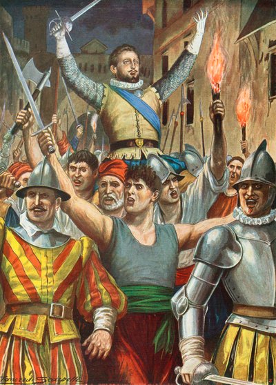 Giovanni Luigi Fieschi autorstwa Tancredi Scarpelli