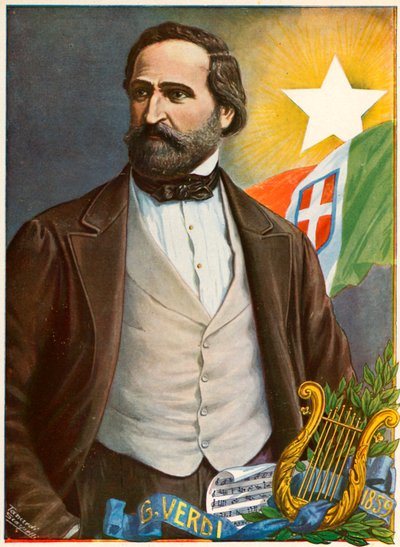 Giuseppe Verdi autorstwa Tancredi Scarpelli