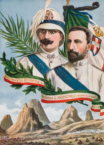 Bohaterowie Adui, 1895 autorstwa Tancredi Scarpelli