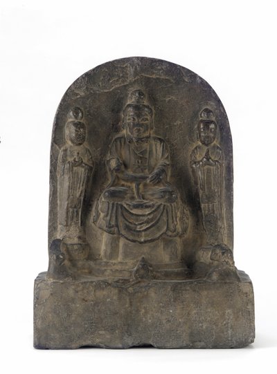 Trójca taoistyczna, 703 autorstwa Tang Dynasty Chinese School