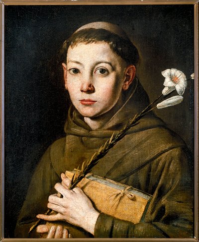 Włochy, Varallo, obraz św. Antoniego autorstwa Tanzio da Varallo