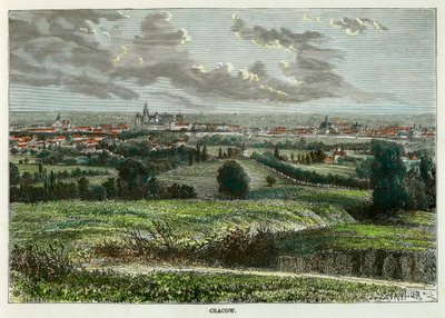 Kraków, Polska, ok. 1880 r. autorstwa Taylor
