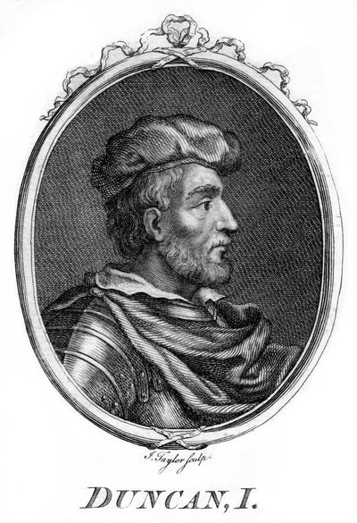 Duncan I, król Szkocji. autorstwa Taylor
