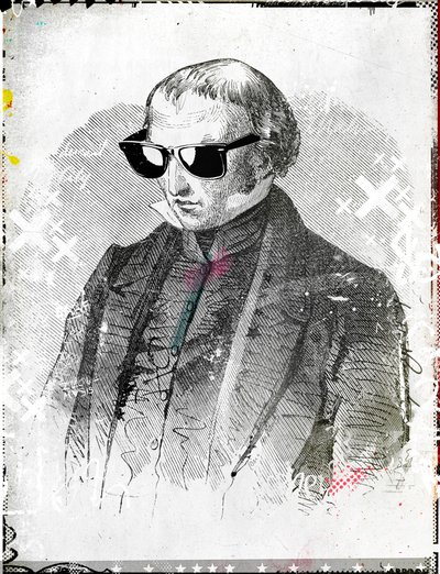 Mr. aurinkolasit, 2015 (Kollaasi kankaalle)kiillotus autorstwa Teis Albers