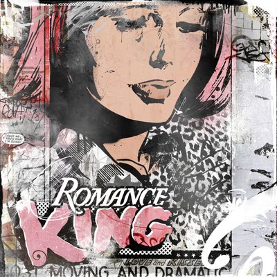 Romance King, 2014 (Akryl, Farba w sprayu na płótnie) autorstwa Teis Albers