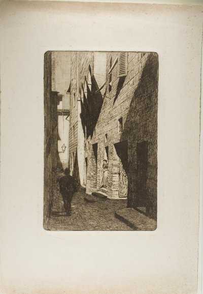 Dom Dantego da Castiglione autorstwa Telemaco Signorini