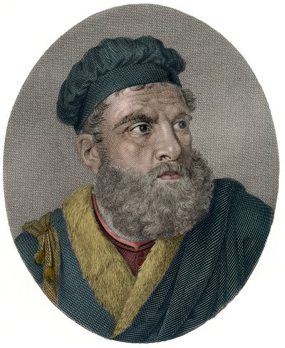 Portret Marco Polo autorstwa Teodoro (after) Matteini