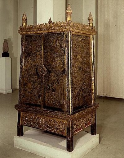 Gabinet, Bangkok, początek XIX w. (lakier) autorstwa Thai School