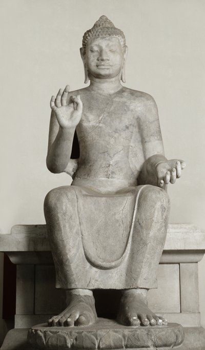 Wielki Budda, Szkoła Dwarawaty autorstwa Thai School