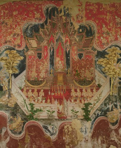 Nimi Jataka, Wat Suwannaram, Thonburi, 1831 autorstwa Thai School