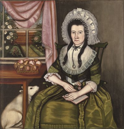 Pani Hezekiah Beardsley, ok. 1788-90 autorstwa The Beardsley Limner